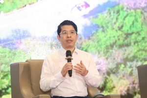 Ông Nguyễn Đình Thọ, Viện trưởng Viện Chiến lược, Chính sách Tài nguyên và Môi trường. Ảnh Dũng Minh.