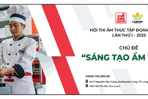 Tập đoàn Sao Mai tổ chức Hội thi "Sáng tạo Ẩm thực" lần thứ I với nhiều giải thưởng giá trị.