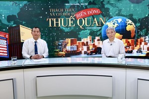 Ngày 10/4 Báo Tài chính Đầu tư tổ chức Talkshow với chủ đề “Thách thức và cơ hội từ biến động thuế quan”. Ảnh Chí Cường.