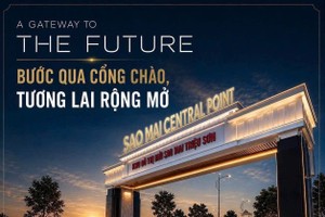 Sao Mai Central Point góp phần mở rộng không gian đô thị hiện đại tại trung tâm Triệu Sơn.