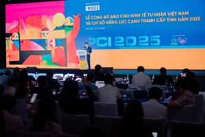 VCCI công bố Báo cáo Kinh tế tư nhân Việt Nam và Chỉ số Năng lực cạnh tranh cấp tỉnh (PCI) năm 2025.