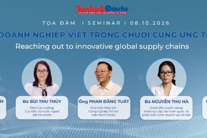 Tọa đàm “Kết nối doanh nghiệp Việt trong chuỗi cung ứng toàn cầu” 