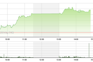 Phiên giao dịch cuối cùng của năm 2014: Bất động sản nổi sóng