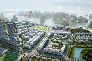 Phối cảnh dự án MonBay tại Hạ Long ( ảnh minh họa)