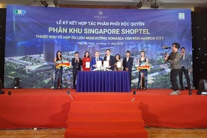 Hải Phát Land độc quyền phân phối phân khu Singapore Shoptel dự án Sonasea Vân Đồn Harbor City
