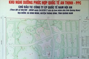 Quảng Nam thu hồi siêu dự án nghỉ dưỡng An Thịnh - PPC