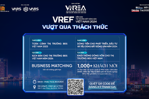 Diễn đàn thị trường bất động sản Việt Nam 2024 (VREF 2024) sẽ diễn ra ngày 5/1