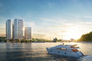 Phối cảnh dự án Crystal Holiday Harbour Vân Đồn