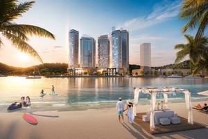 Tổ hợp Crystal Holidays Harbour Vân Đồn - tâm điểm du lịch nghỉ dưỡng cao cấp bên bờ vịnh Bái Tử Long sẽ khánh thành vào ngày 19/12/2025. (Ảnh: Everland Group).
