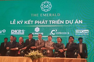 Tập đoàn Lê Phong với các đối tác phát triển dự án căn hộ cao cấp The Emerald 68 