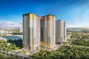 Tháp Green Topaz thuộc Bcons City đang là cơ hội cho người mua nhà ở thực.