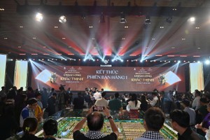 Sự kiện mở bán thu hút sự quan tâm lớn của nhà đầu tư.