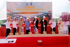 Nhà xưởng mới tại KCN Đất Đỏ chính thức được động thổ xây dựng.
