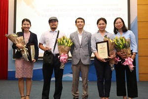 Báo Đầu tư đạt 6 giải “Bình chọn viết về doanh nghiệp – doanh nhân“