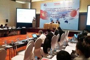 Diễn đàn nghiên cứu Việt Nam - Nhật Bản với chủ đề 
Hợp tác Việt Nam - Nhật Bản trong xu thế hội nhập kinh tế ở châu Á - Thái Bình Dương.