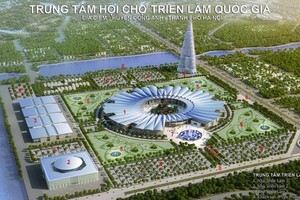 Phối cảnh Dự án Trung tâm triển lãm quốc gia