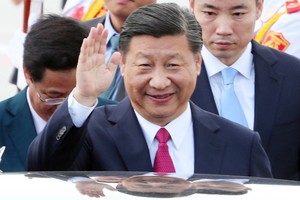 Chùm ảnh Chủ tịch Trung Quốc đến Hà Nội