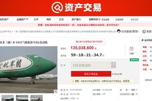 Trung Quốc rao bán máy bay Boeing qua kênh online 