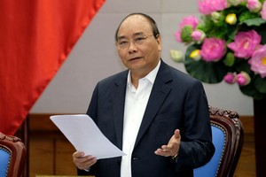 Thủ tướng Nguyễn Xuân Phúc. Ảnh: VGP