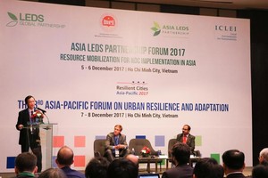 Ông Phạm Hoàng Mai phát biểu tại Hội nghị.