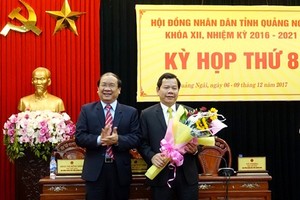 Ông Nguyễn Tăng Bính được bầu giữ chức Phó Chủ tịch UBND tỉnh Quảng Ngã.