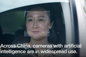 Hệ thống camera giám sát sử dụng công nghệ nhận diện gương mặt. (Ảnh: BBC)