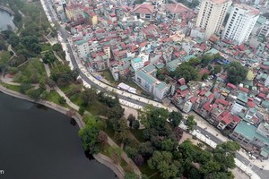 Toàn cảnh tuyến phố dài 600 m tại Hà Nội làm 17 năm mới xong