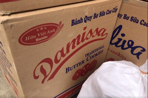 Loại bánh giả mãn mác giống y thật, người tiêu dùng nếu không tỉnh táo rất khó phát hiện ra.