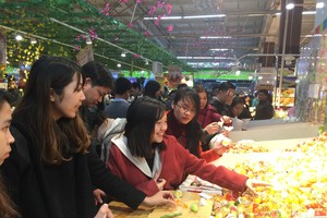 Sức mua của người tiêu dùng trong tháng 2/2018 (dịp Tết Nguyên đán) tăng mạnh, khiến CPI đã tăng trở lại