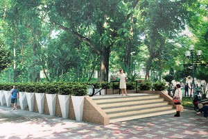 Hà Nội trưng bày phối cảnh ga tàu điện ngầm cạnh Hồ Gươm