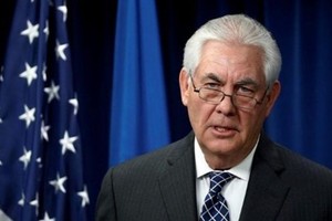 Cựu Ngoại trưởng Mỹ Rex Tillerson. Ảnh: Reuters.