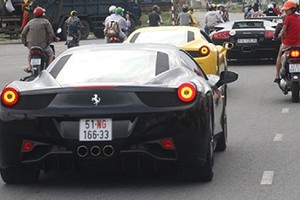 Dễ dàng bắt gặp những chiếc xe biển số ngoại giao trên đường phố (Ảnh minh hoạ).