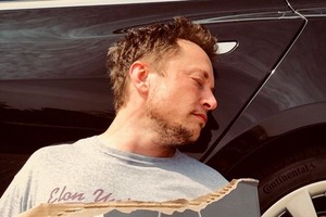 Bức ảnh đăng trên Twitter của Elon Musk cách đây vài giờ.