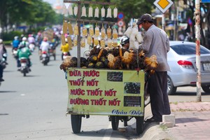 Đặc sản miền Tây trên vỉa hè Sài Gòn
