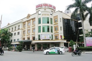 Khách sạn Kim Liên nằm ở khu đất vàng của Thủ đô. Ảnh: Đức Thanh