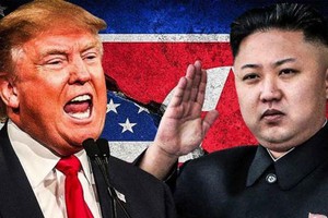 Tổng thống Mỹ Donald Trump (trái) và lãnh đạo Triều Tiên Kim Jong-un. Ảnh: CNN.