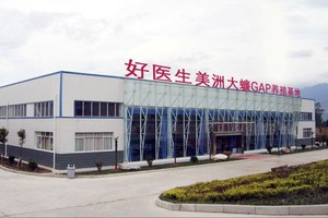 Bên ngoài trang trại nuôi gián lớn nhất thế giới để điều chế thuốc. Ảnh: SCMP.