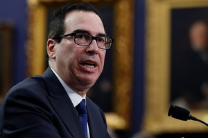 Bộ trưởng Tài chính Mỹ Steven Mnuchin. Ảnh: AP