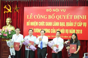 Bộ Nội vụ thi tuyển thành công 4 lãnh đạo cấp Vụ