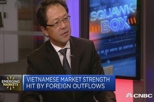 Ông Andy Ho trả lời phỏng vấn của CNBC. Ảnh: CNBC.