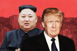 Lãnh đạo Triều Tiên Kim Jong-un (trái) và Tổng thống Mỹ Donald Trump. Ảnh: CNN.