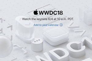 Thư mời WWDC 2018 của Apple.