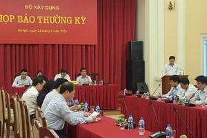 Tổng giá trị sản xuất kinh doanh quý 1/2018 của 10 doanh nghiệp thuộc Bộ Xây dựng là chủ sở hữu hoặc nắm cổ phần chi phối đạt 22.160 tỷ đồng, đạt 21% kế hoạch năm.