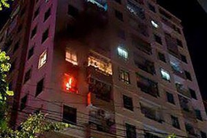 Khám nghiệm, làm rõ nguyên nhân cháy chung cư Vinaconex