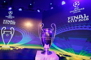 Chung kết Champions League 2018 sẽ diễn ra tại Ukraine.