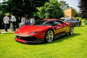 Ferrari SP38 ra mắt tại Concorso d'Eleganza Villa d'Este.
