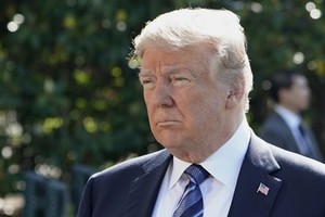 Tổng thống Mỹ Trump tại Nhà Trắng ngày 25/5. Ảnh: AFP.