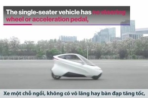 Ôtô điện hai bánh tự lái Trung Quốc giá gần 16.000 USD