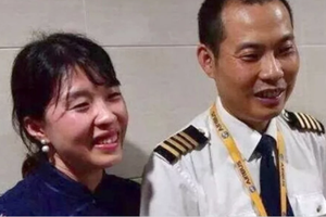 Liu Chuanjian, cơ trưởng trên chuyến bay 3U8633 của hãng hàng không Tứ Xuyên Sichuan Airlines (Ảnh: QQ).