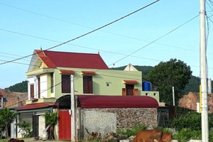 Ông Khá bán đất trái thẩm quyền ngay dưới đường điện.